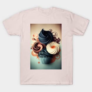 Abstract Cupcakery Art T-Shirt